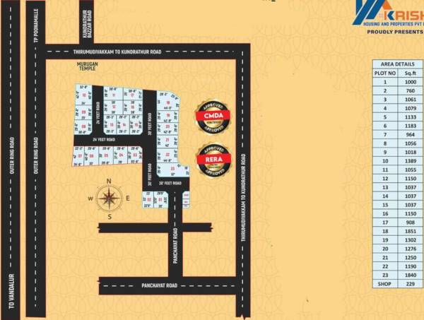  temple-view-garden Layout Plan
