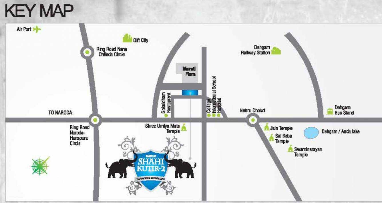  maruti shahi kutir 2 Location Plan