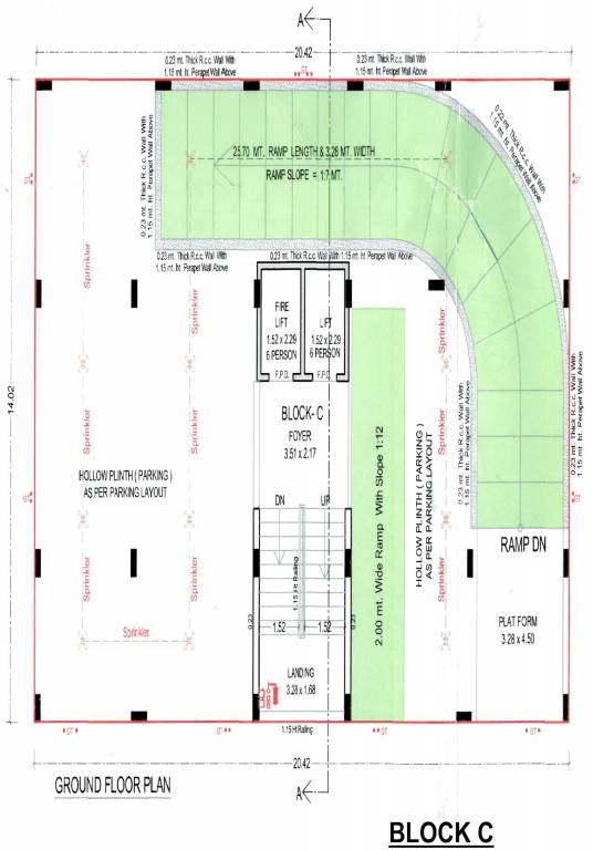  al hamd ii C Cluster Plan For Ground Floor