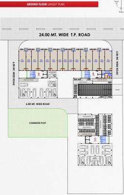  shreedhar-parisar Block- A, B, C Cluster Plan For Ground Floor