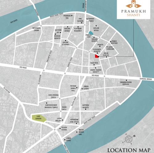  pramukh-shanti Location Plan