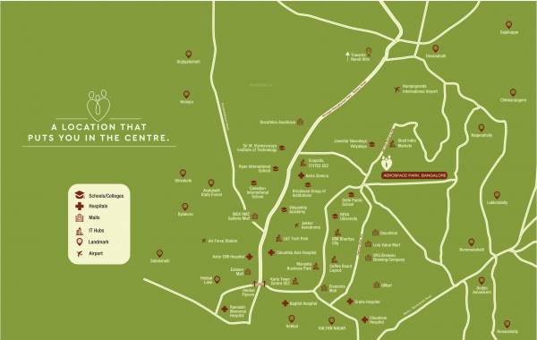  soul-godrej-ananda Location Plan