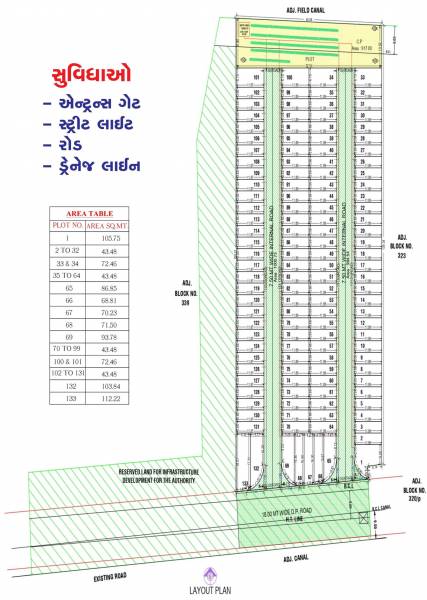  nilkanth-residency Layout Plan