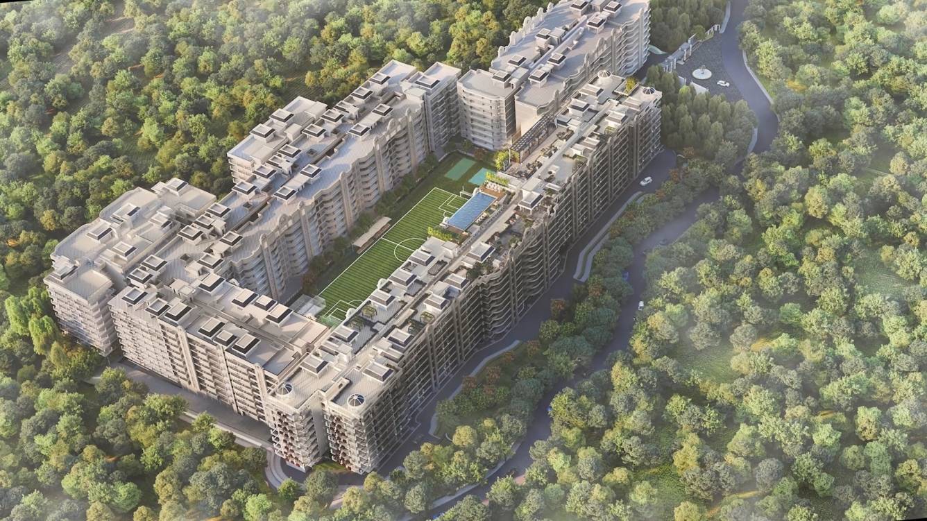 isvaraa nature phase 1 block a Elevation