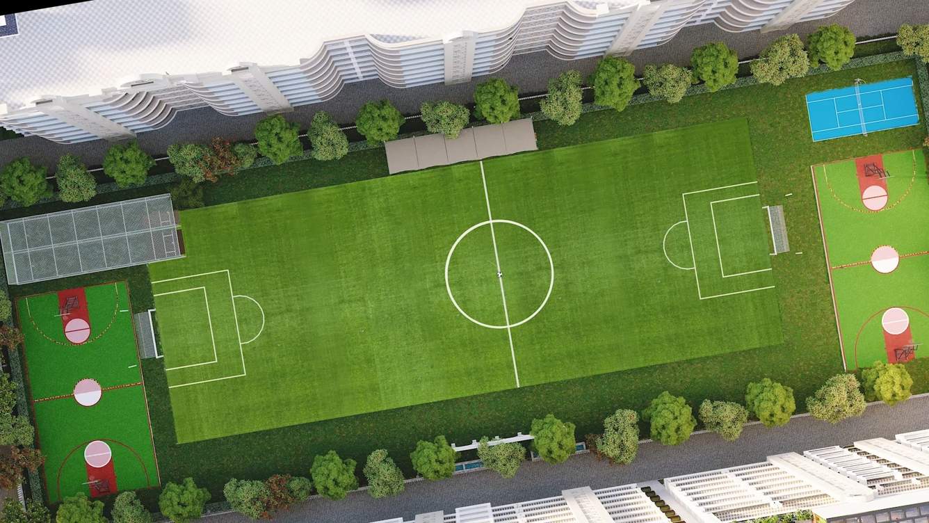 isvaraa nature phase 1 block a Football Field