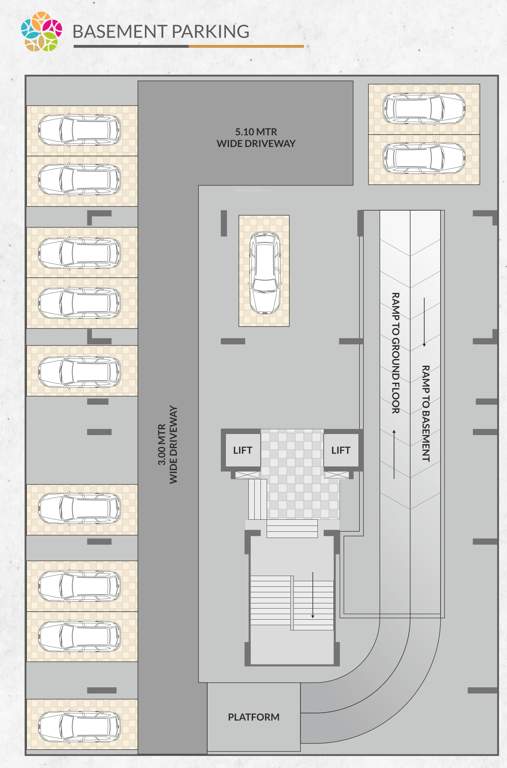  the spenta serenity The Spenta Serenity Cluster Plan for ground Floor
