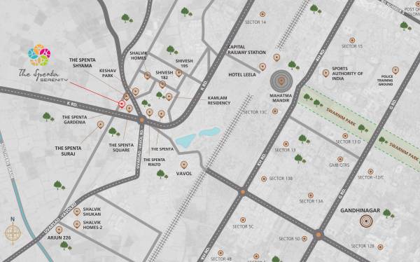  the-spenta-serenity Location Plan