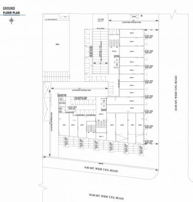  elegance Block A And B Cluster Plan for ground Floor