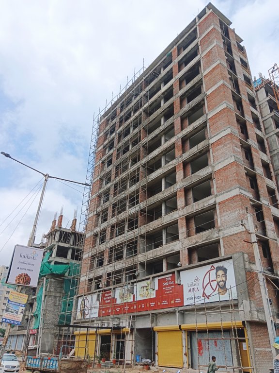  aura Block A Construction Status Dec 24