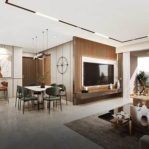  emerald-44 Living Area