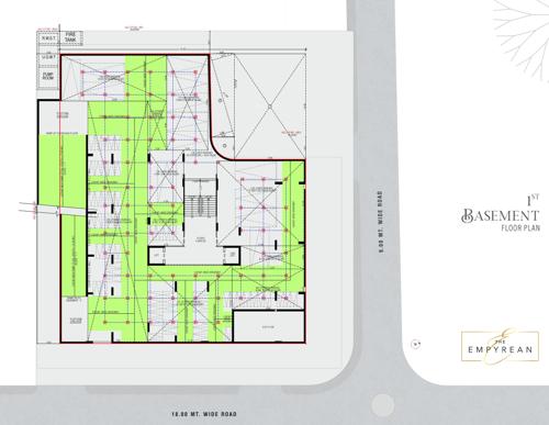  the-empyrean The Empyrean Cluster Plan for Basement 1 Floor
