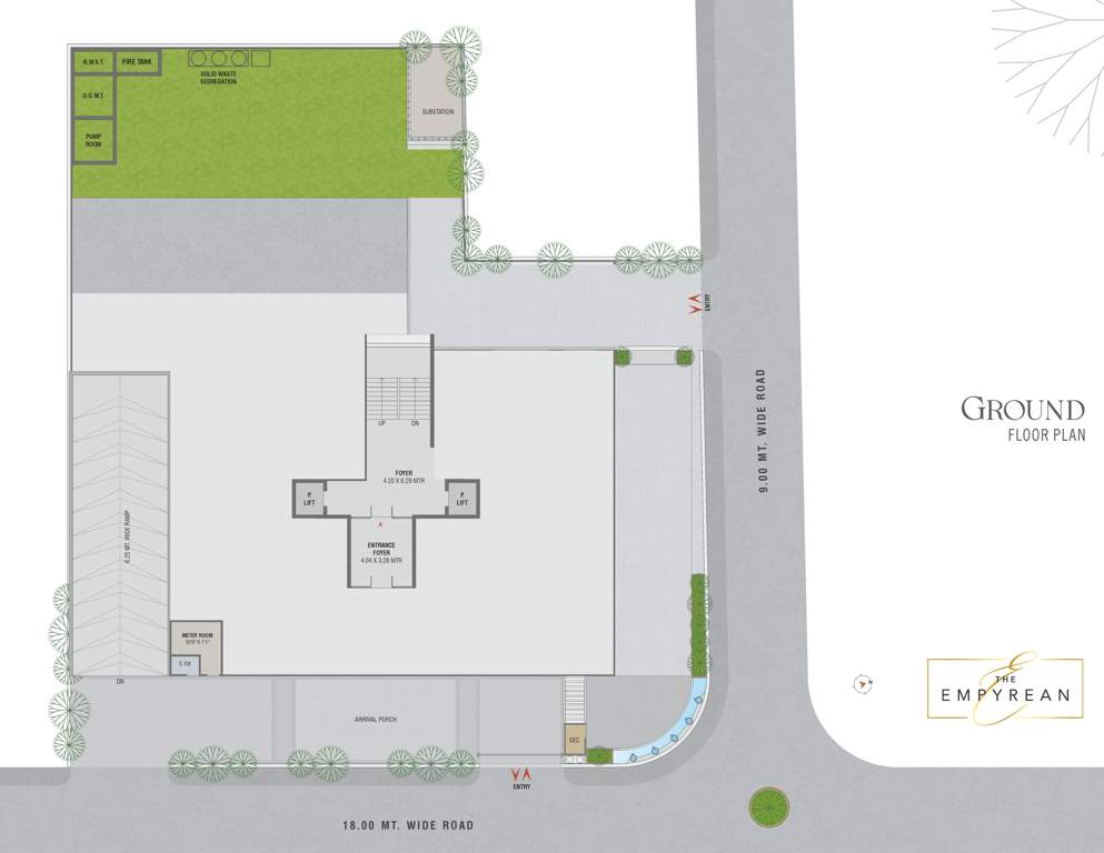  the empyrean The Empyrean Cluster Plan for ground Floor