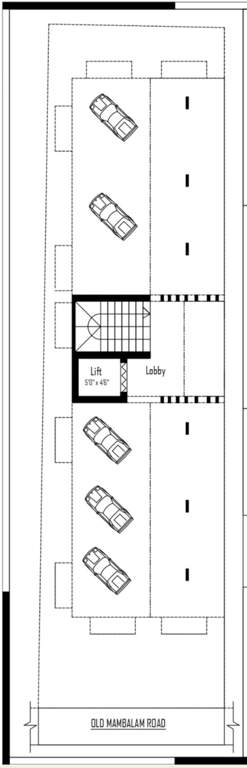  velavan apartments Velavan Apartments Cluster Plan For Ground Floor
