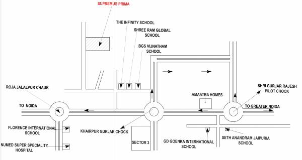  supremus-prima Location Plan