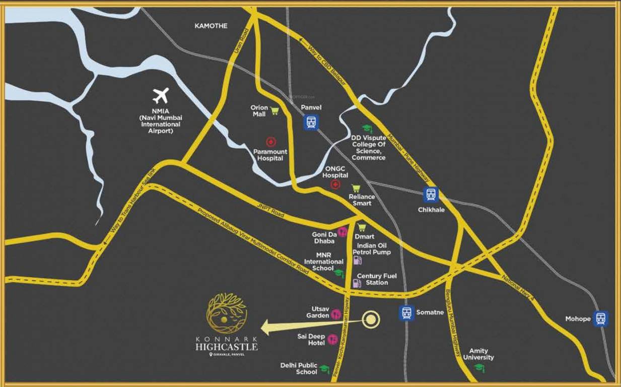  high castle Location Plan