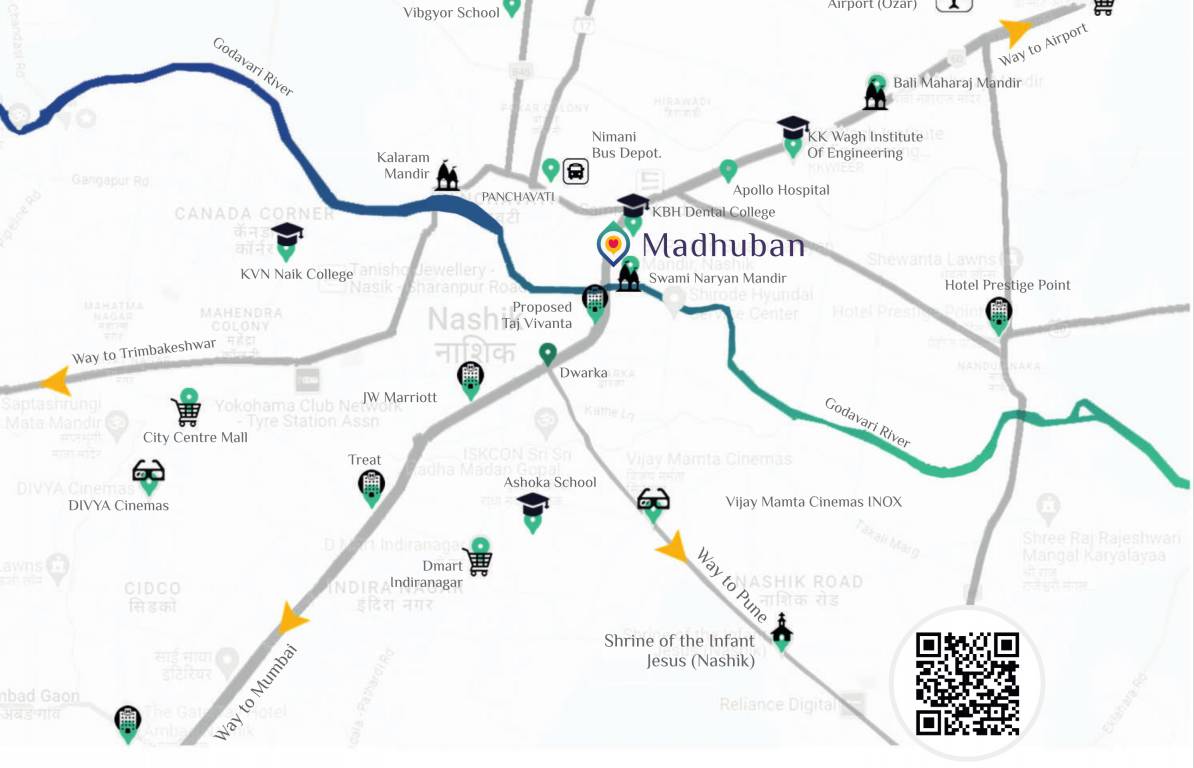  madhuban Location Plan