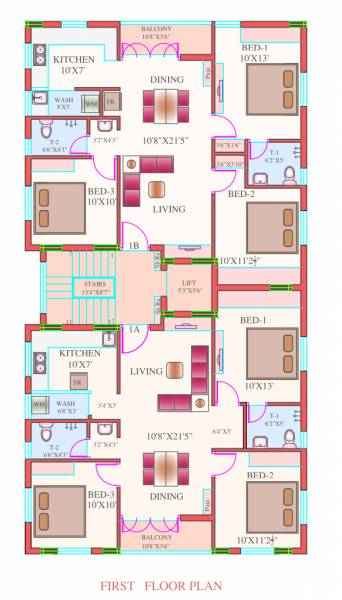  arjun-enclave Arjun Enclave Typical Cluster Plan