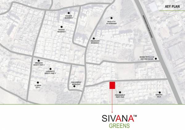  sivana-greens Location Plan