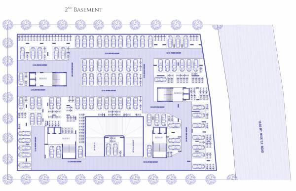  pride-plus Block A, Block B, Block C, Block D Basement 2  Cluster Plan