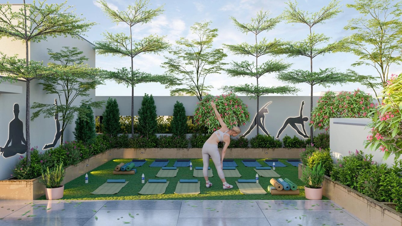  pride plus Yoga/ Meditation Area