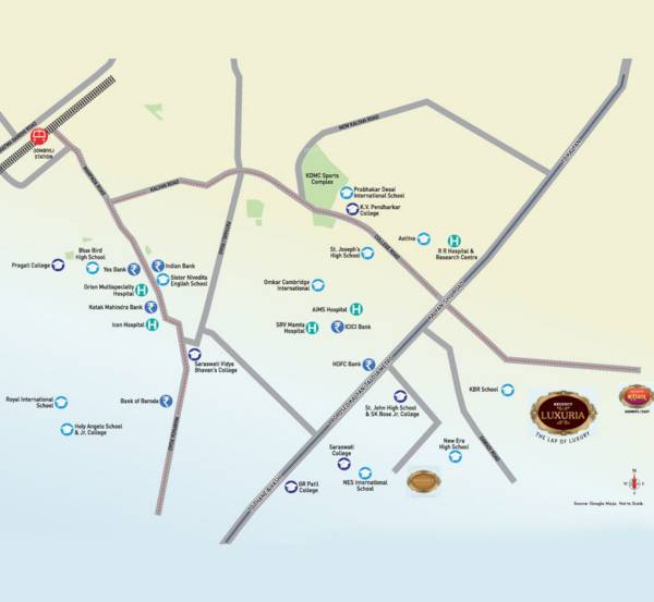  luxuria-phase-ii Location Plan