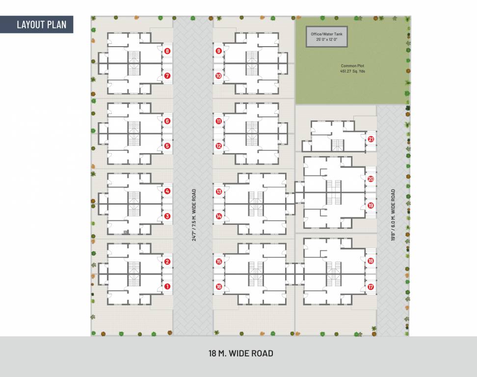  anand villa Layout Plan