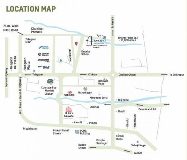  avasa-groveland Location Plan