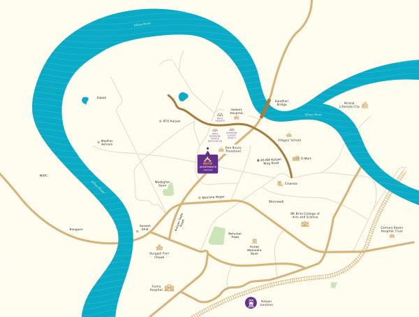  apartments Location Plan