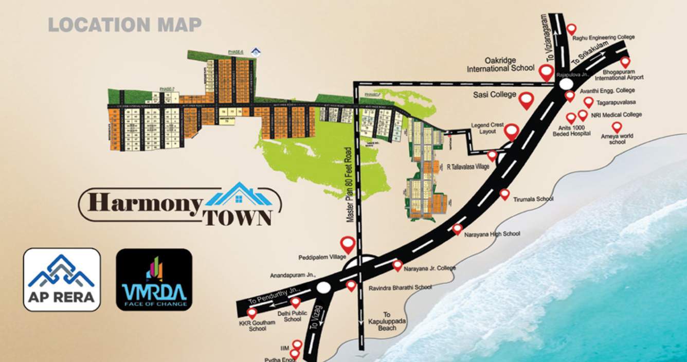 harmony town Location Plan