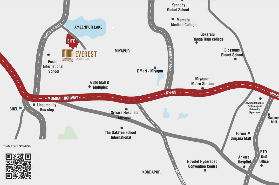  everest Location Plan