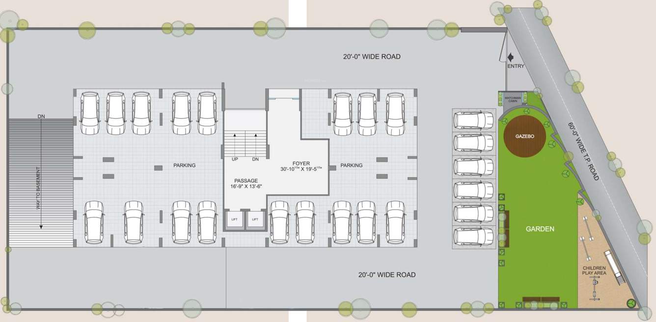 serenity Serenity Cluster Plan For Ground Floor