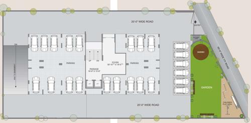 Serenity Cluster Plan For Ground Floor serenity Serenity Cluster Plan For Ground Floor
