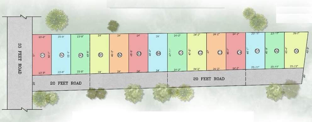  sumangali plot Layout Plan