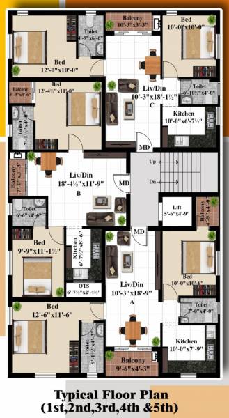  swarnam Swarnam Typical Cluster Plan