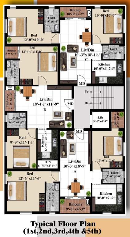  swarnam Swarnam Typical Cluster Plan