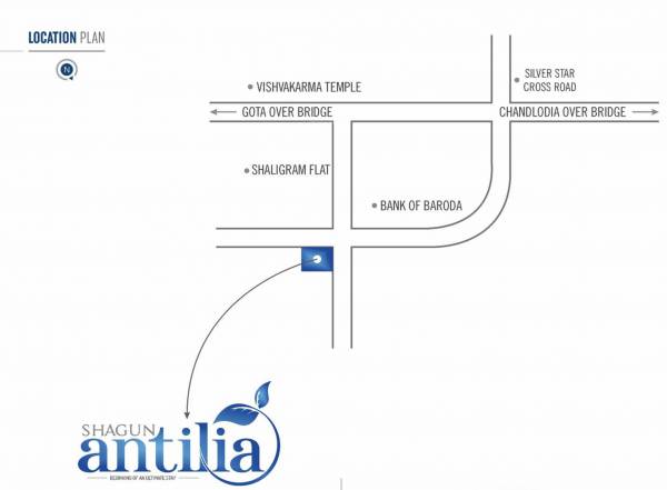  antilia Location Plan