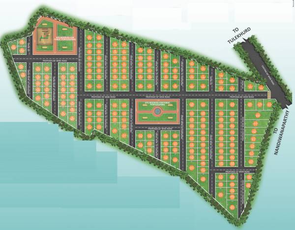  pharma-green-city Layout Plan