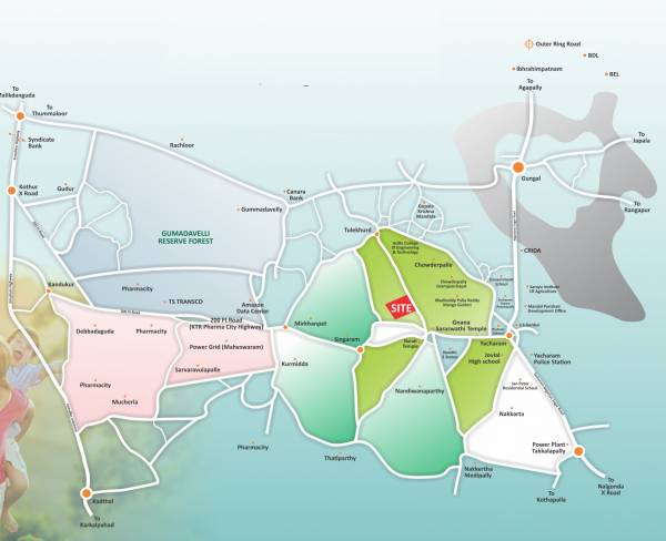  pharma-green-city Location Plan