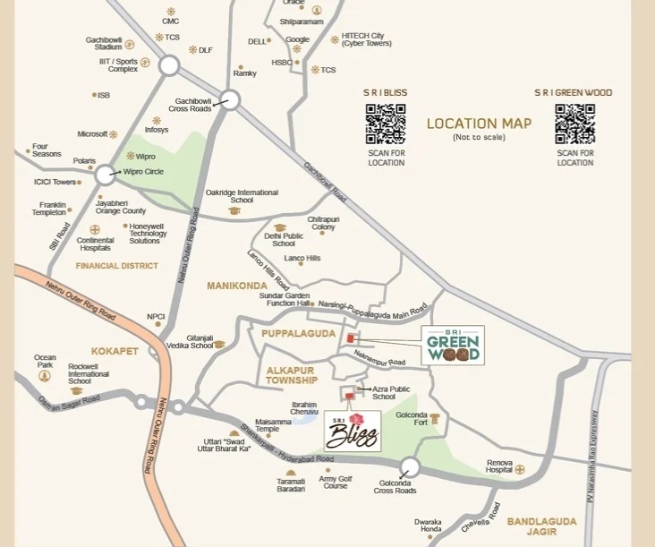  green wood Location Plan