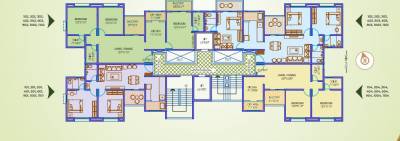  palaash-aayush A Wing Cluster Plan