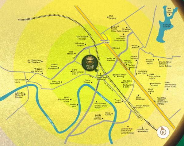  palaash-aayush Location Plan