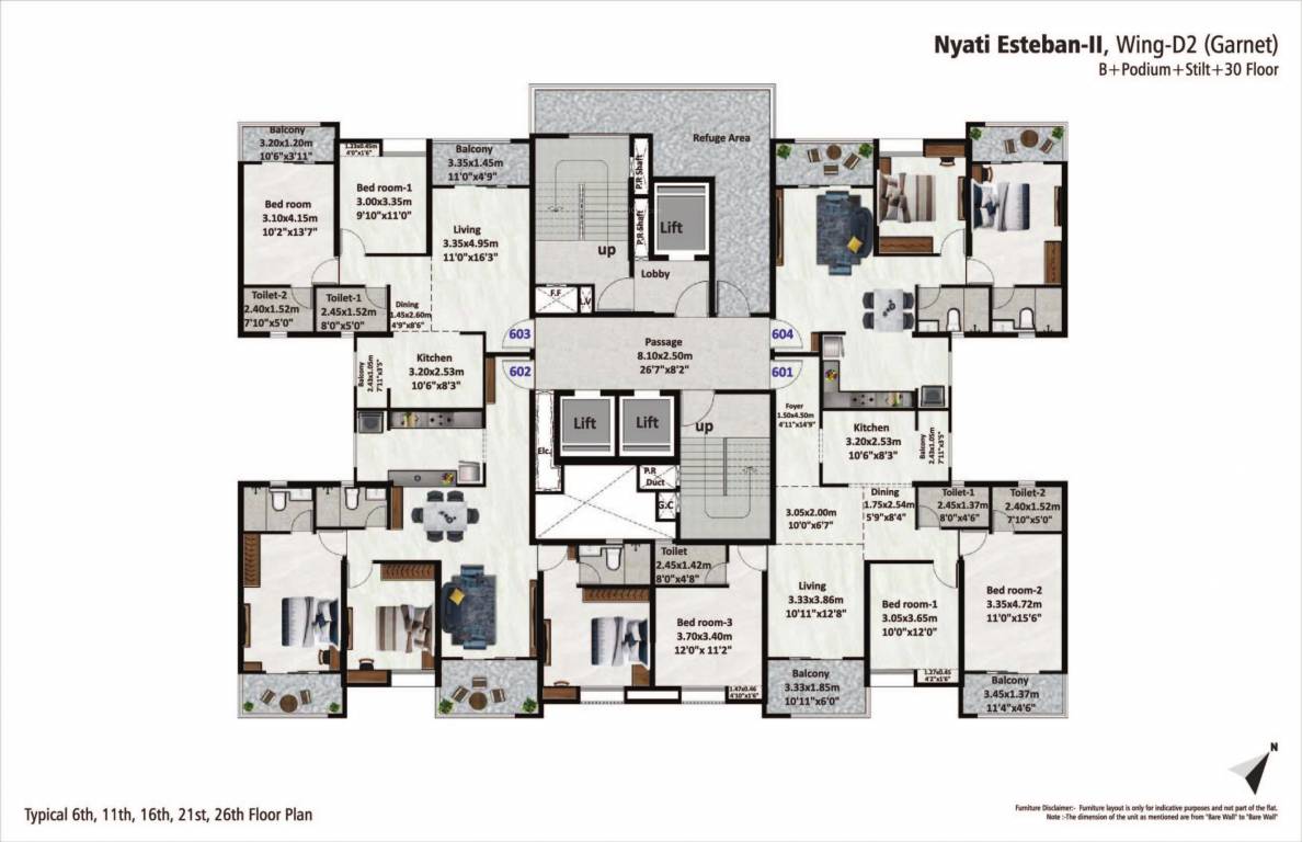 esteban ii Wing D2 Cluster Plan
