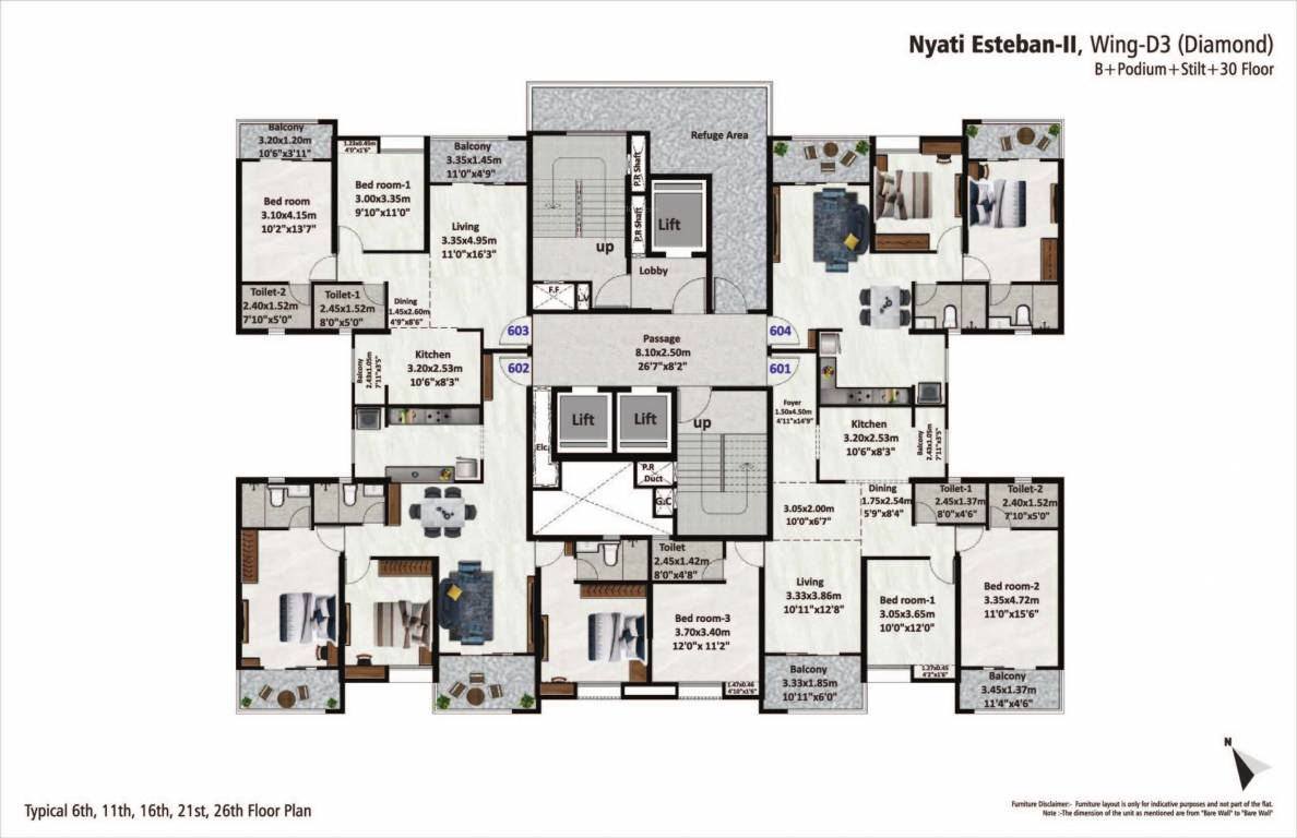 esteban ii Wing D3 Cluster Plan