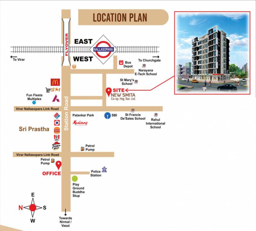  new smita chsl Location Plan