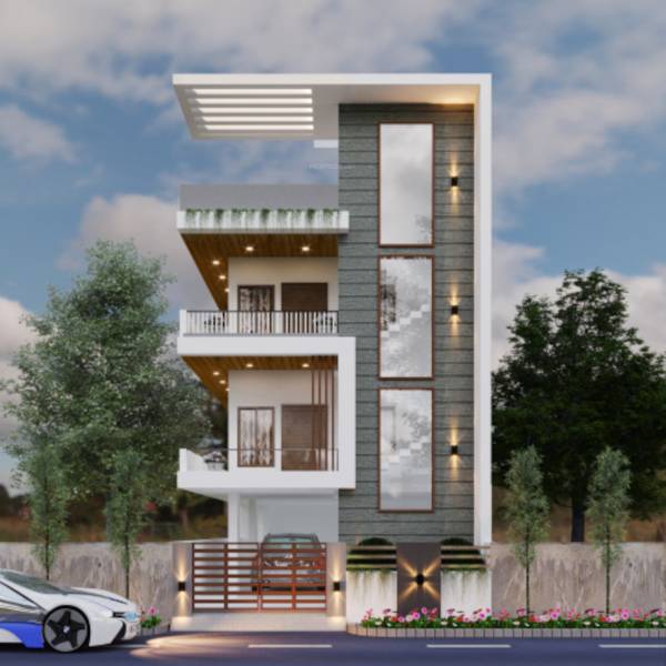 Elevation khunj-homes-3 Elevation