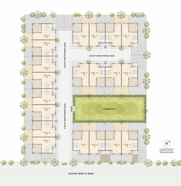  anaya-residency Layout Plan