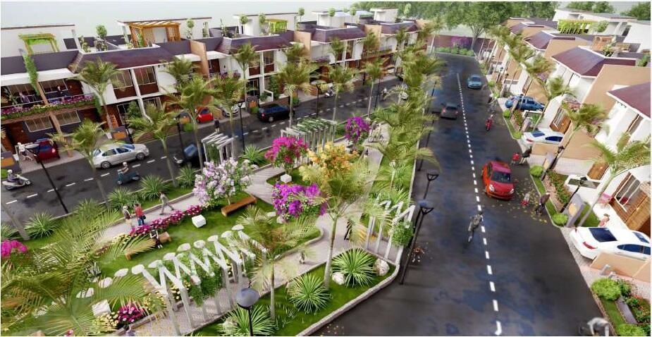 acharya enclave Internal Roads & Footpaths