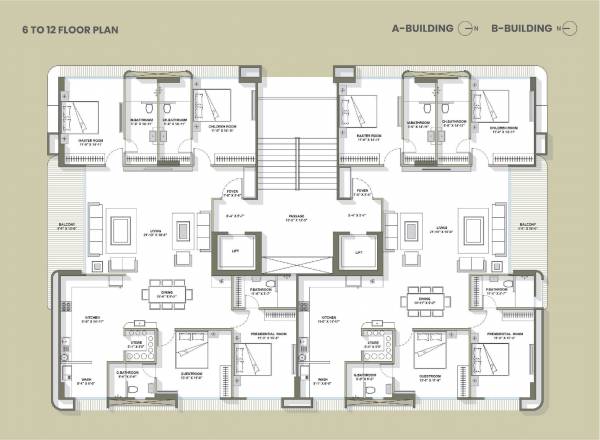 Block A-B Cluster Plan sierra Block A-B Cluster Plan