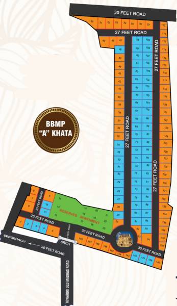  vasavi-enclave Layout Plan
