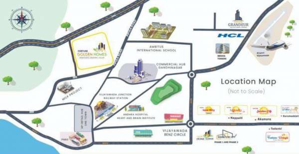 Location Plan fortune-golden-homes Location Plan